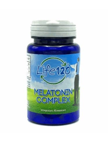 Life 120 melatonin complex - integratore per favorire il sonno - 180 compresse