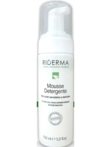 Riderma mousse detergente 150 ml Riderma mousse detergente 150 ml