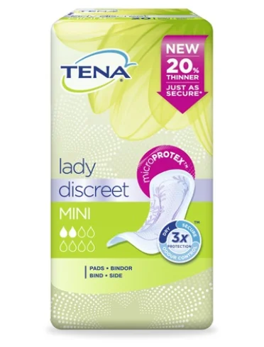 Pannolone sagomato tena discreet mini 20 pezzi Pannolone sagomato tena discreet mini 20 pezzi