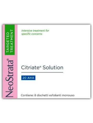 Neostrata citriate solution pad 8 dischetti