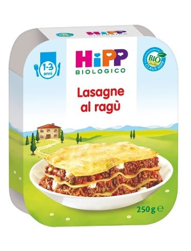 Hipp bio lasagne al ragu vaschetta 250 g