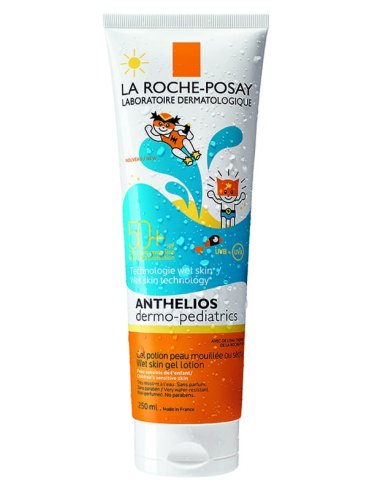 La roche-posay anthelios - gel crema solare viso e corpo per bambini con protezione solare molto alta spf 50+ - 250 ml