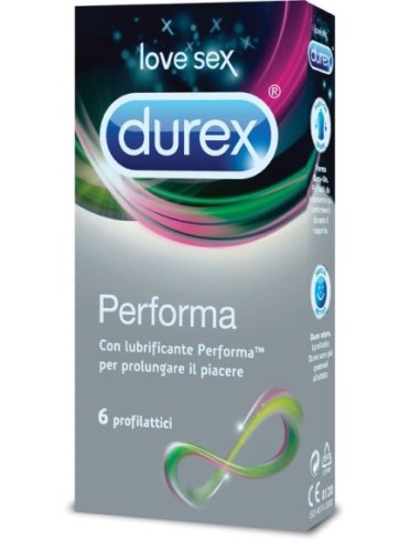 Durex performa profilattici 6 pezzi
