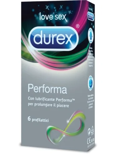 Durex performa profilattici 6 pezzi Durex performa profilattici 6 pezzi