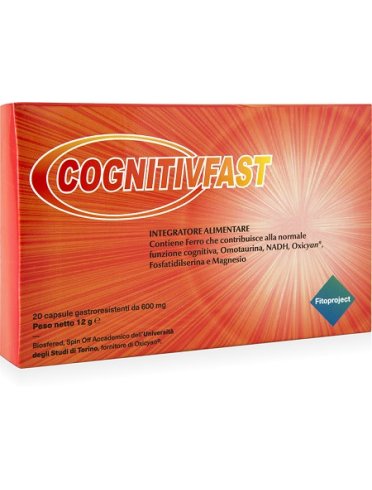 Cognitivfast integratore funzione cognitiva 20 capsule