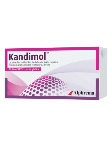 Kandimol - integratore per il trattamento di micosi intime - 20 compresse