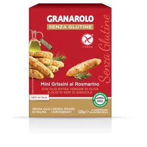 GRANAROLO MINI GRISSINO ROSMARINO SENZA GLUTINE 125 G