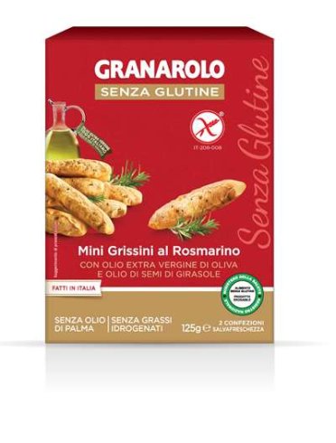 Granarolo mini grissino rosmarino senza glutine 125 g