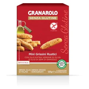 GRANAROLO MINI GRISSINO RUSTICO SENZA GLUTINE 125 G