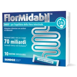 FLORMIDABIL DAILY 10 BUSTINE OROSOLUBILI 1,5 G