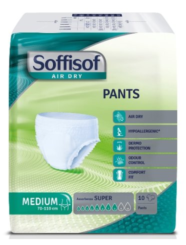 Pannolone soffisof air dry pants super medium 10 pezzi