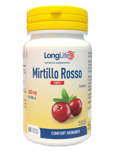 Longlife mirtillo rosso forte 60 capsule