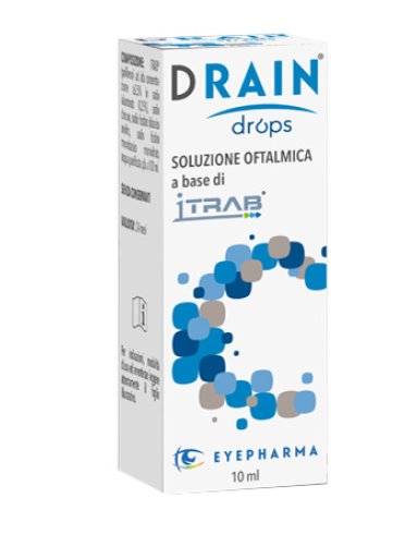 Drain drops - collirio per il trattamento del glaucoma - 10 ml 