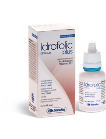 Idrofolic plus gocce 15 ml