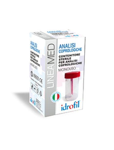 Contenitore analisi coprologiche 60 ml