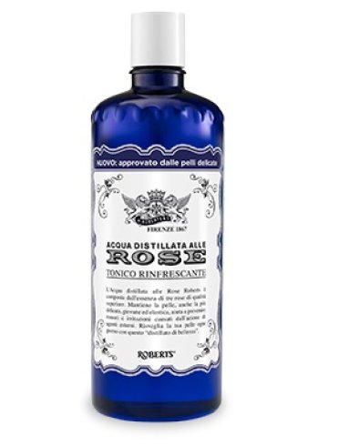 Acqua alle rose - tonico rinfrescante viso e collo - 300 ml