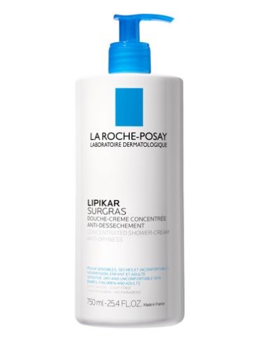 La roche-posay lipikar surgras - crema doccia anti-secchezza - 750 ml