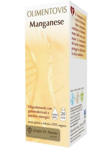 Olimentovis manganese - integratore per il metabolismo energetico - 200 ml