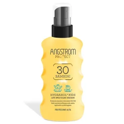 Angstrom Protect Hydraxol - Latte Spray Solare Idratante per Bambini con Protezione Alta SPF 30 - 175 ml