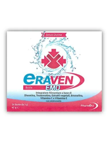 Eraven emo integratore per la circolazione 14 bustine Eraven emo integratore per la circolazione 14 bustine