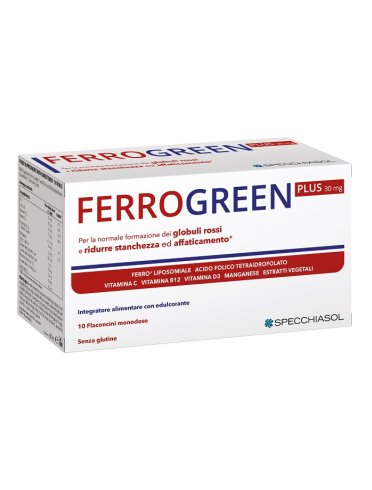 Ferrogreen plus ferro+ 10 x 8 ml monodose
