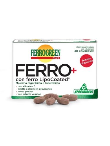 Ferrogreen plus ferro+ 30 compresse