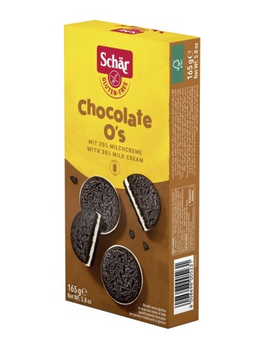 Schar chocolate o's biscotti 165 g