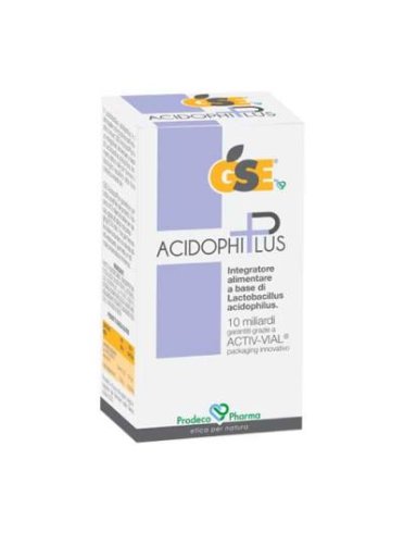 Gse acidophilplus - integratore di fermenti lattici - 30 capsule
