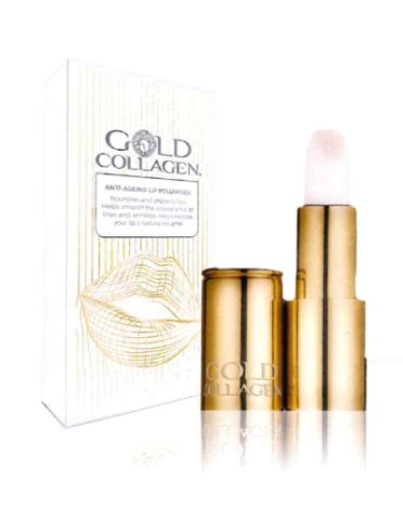 Gold collagen anti-agening lip volumiser stick labbra volumizzante