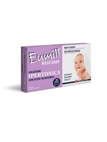 Eumill naso baby soluzione ipertonica 20 flaconcini monodose5 ml
