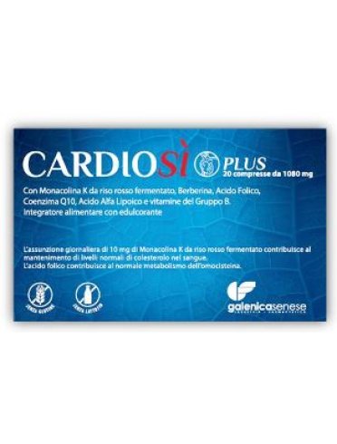 Cardiosi' plus 20 compresse