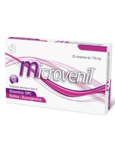 Microvenil integratore per microcircolo 20 compresse