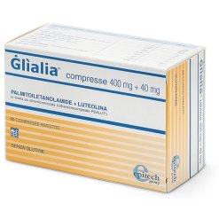 Glialia 400+40mg Integratore per Disturbi Neuroinfiammatori 60 Compresse
