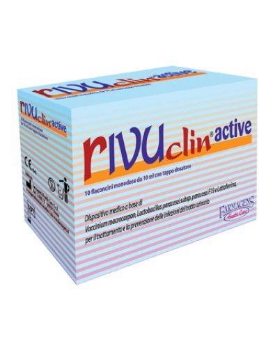 Rivuclin active 10 flaconcini monodose da 10 ml con tappo dosatore
