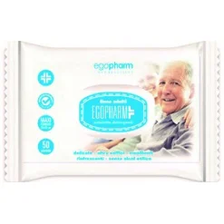 EGOPHARMA LINEA ADULTI SALVIETTE DETERGENTI 50 PEZZI