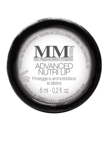 Mm system advanced nutri lip dischetto per labbra