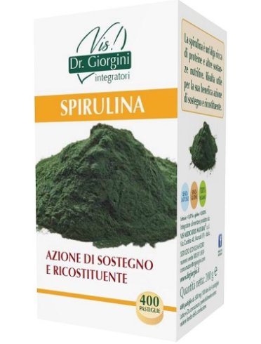 Spirulina - integratore ricostituente - 400 pastiglie