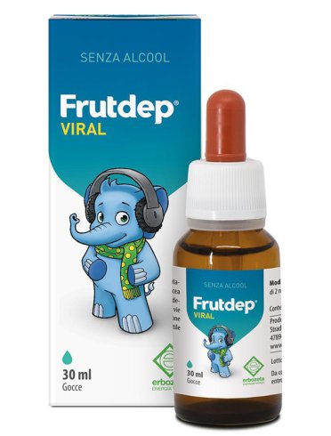 Frutdep viral gocce - integratore per le vie respiratorie - 30 ml