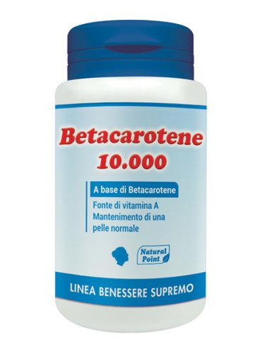 Betacarotene 10.000 integratore benessere pelle 80 perle