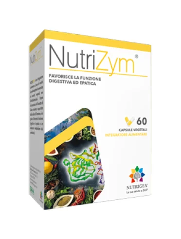 Nutrizym 60 capsule blister 35,70 g nuova formula Nutrizym 60 capsule blister 35,70 g nuova formula