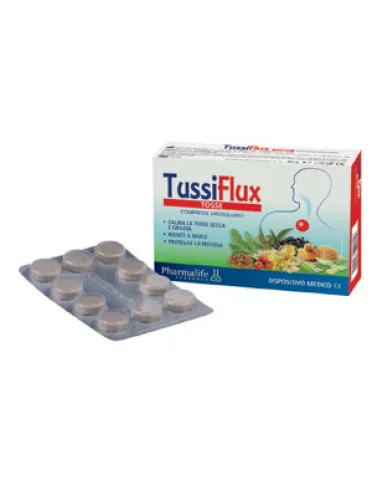 Tussiflux tosse 30cpr orosolub Tussiflux tosse 30cpr orosolub