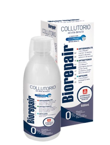 Biorepair collutorio 3in1 antibatterico 500 ml