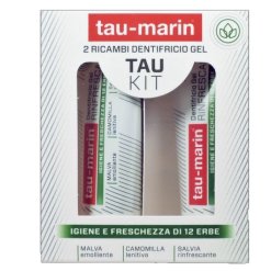 Tau-Marin Kit Ricambi Dentifricio Gel 2 x 20 ml