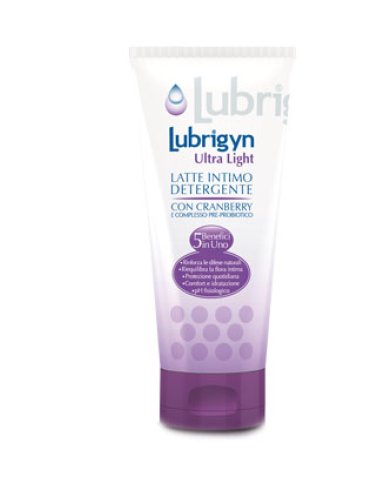 Lubrigyn ultra light - latte detergente intimo - 200 ml