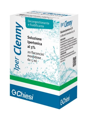 Iper clenny - soluzione ipertonica decongestionante - 20 flaconcini monodose