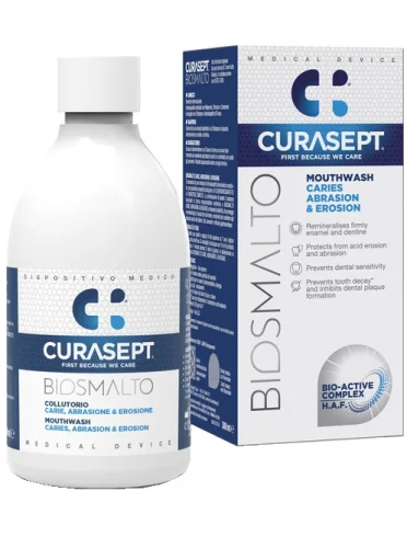Curasept biosmalto - colluttorio protezione carie - 300 ml Curasept biosmalto - colluttorio protezione carie - 300 ml