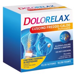 Dolorelax Med Cuscino Riutilizzabile per Terapia Freddo-Caldo 11x26 cm 1 Pezzo