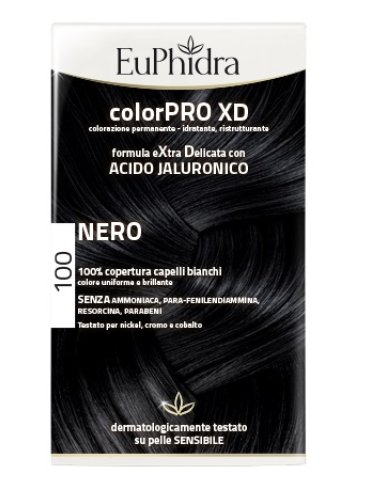 Euphidra colorpro xd 100 nero tintura capelli