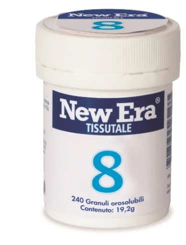 New era tissutale 8 - integratore omeopatico - 240 granuli New era tissutale 8 - integratore omeopatico - 240 granuli