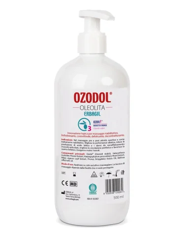 Ozodol oleolita olio terapeutico per dolori muscolari 500 ml Ozodol oleolita olio terapeutico per dolori muscolari 500 ml